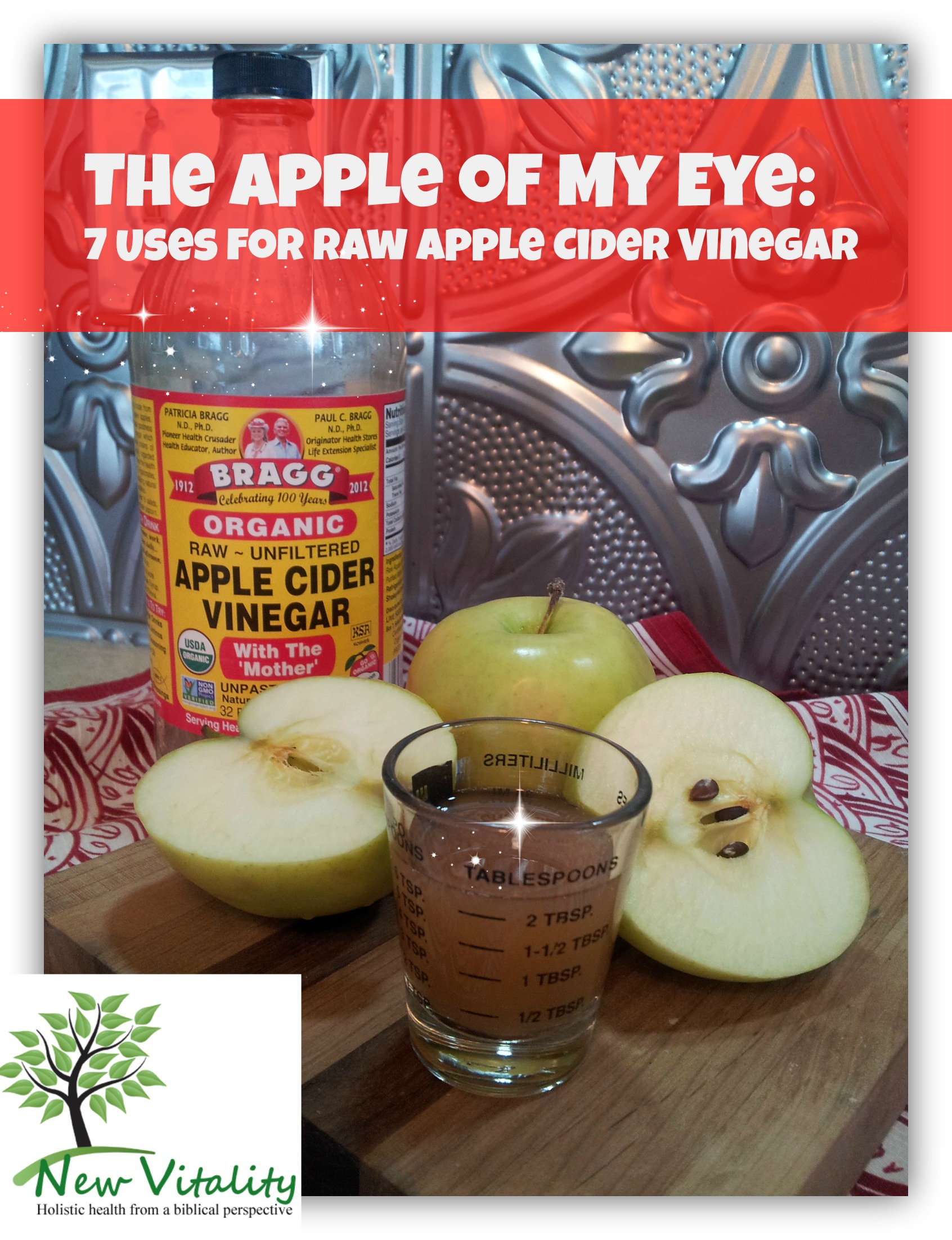 7 uses for raw apple cider vinegar
